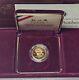 1988-w Olympic $5 Gold Proof With Box & Coa-free Usa Shipping