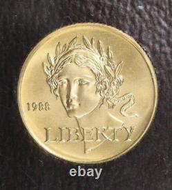 1988-W Seoul Olympiad Gold $5 Special Edition ICG MS70 (Elizabeth Jones Signed)