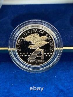 1988 Young Astronauts America In Space 3 Coin Silver Gold Proof Set