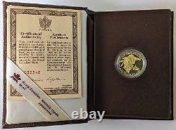 1989 Canada $100 Gold Proof Commemorative