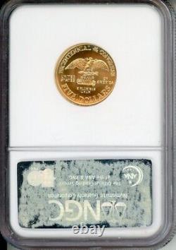 1989-W $5 GOLD COMMEMORATIVE 1/4 Oz. CONGRESS NGC MS70 MS-70 Older Holder