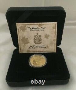 1990 Canada (30) $200 proof gold. National flag commemorative. 5oz gold