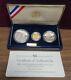 1991-1995 World War Ii 50th Anniversary Commemorative 3-coin Proof Set Withgold $5