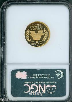 1991-1995-w $5 Gold Commemorative World War 2 Ngc Pr69 Pr-69 Proof Pf69