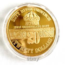1991 Desert Storm Commemorative $20 Coin Layered in 22K Gold