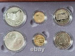 1991 Mount Rushmore Anniversary & 1987 Constitution Gold & Silver Sets 10 COINS