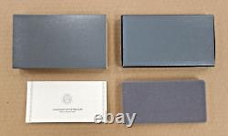 1991 U. S. Mint Mount Rushmore Anniversary 3 Coin Proof Set 1 Gold withOGP & Cert