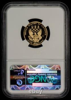 1992-W G$5 Olympics Commemorative Gold Proof Coin NGC PF 70 UC SKU-G1012