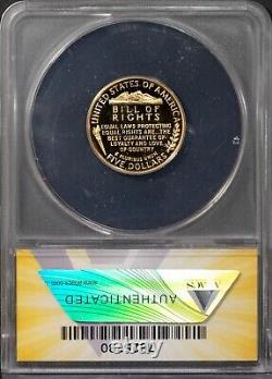 1993 $5 Gold James Madison PF 69 DCAM ANACS # 7625730 + Bonus