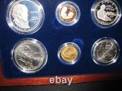 1993 BILL OF RIGHTS 6 coin set 2-Gold coins/ 2 sil dollars/ 2 sil half doll