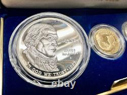 1993 United States Mint Bill of Rights 3 Piece Commemorative Coin Set