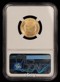 1994-W G$5 World Cup Soccer Commemorative Gold Coin RCTV NGC X MS 10 G3553