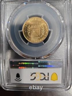 1994-W World Cup $5 Gold PCGS MS70 True View Gold Shield