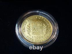 1994-W World Cup Uncirculated Commemorative $5 Gold US Mint Coin with Box