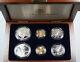 1994 World Cup Commemorative $5 $1 50c Proof & Unc Gold, Silver, Clad 6 Coin Set