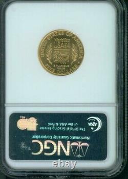1994-w $5 Commemorative Gold Coin World Cup Soccer USA Football Ngc Ms70 Ms-70