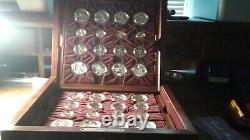 1995-1996 32-Coin Gold & Silver Clad Proof & UNC Atlanta Olympic Comm Set