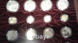 1995-1996 32-Coin Gold & Silver Clad Proof & UNC Atlanta Olympic Comm Set