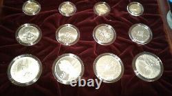 1995-1996 32-Coin Gold & Silver Clad Proof & UNC Atlanta Olympic Comm Set