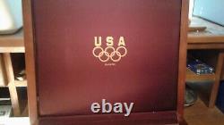 1995-1996 32-Coin Gold & Silver Clad Proof & UNC Atlanta Olympic Comm Set