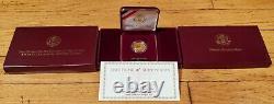 1995 $5 Dollar Gold Proof Olympic Coin Olympic Stadium With COA & Packaging