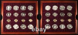 1995-96 Olympic Commem $5 Gold, $1 & 50c Silver PF/UNC 32pc Set