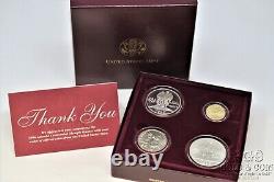 1995 Atlanta Olympic Commemorative Coin Set $5 Gold Stadium BB Cycle T&F 21782