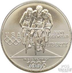 1995 Atlanta Olympic Commemorative Coin Set $5 Gold Stadium BB Cycle T&F 21782