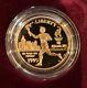 1995 Atlanta Olympic Torch Runner Commemorative $5 Proof Gold Coin Withogp Box Coa