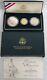 1995 Gold & Silver Civil War Battlefield 3 Coin Uncirculated Commemorative Set