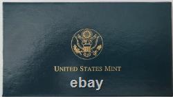 1995 Gold & Silver & Clad Civil War Battlefield 3 Coin Proof Set GOLD