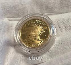 1995 US Atlanta Olympics 4-Coin $5 Gold & Silver Commemorative Proof Set Box