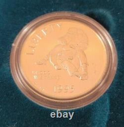 1995 US Mint Civil War Commemorative 3 Coin Set Half Dollar Silver $1 & $5 Gold