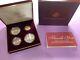 1995 Us Olympic Coins Of The Atlanta Games 4 Coin Proof Set Withgold Coin B42. A