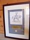 1995 Us Mint Civil War Gold $5 Proof Coin & Framed Artist's Print- Only 438 Made