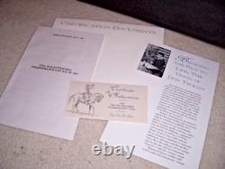 1995 Us Mint CIVIL War Gold $5 Proof Coin & Framed Artist's Print- Only 438 Made