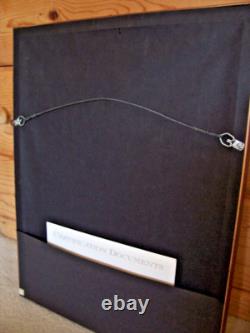 1995 Us Mint CIVIL War Gold $5 Proof Coin & Framed Artist's Print- Only 438 Made