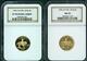 1995-w $5 Gold Civil War Ngc Pr70 Pf70 & Ms70 2-coins Set Older Holders