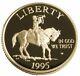 1995-w Civil War $5 Proof Gold Commemorative