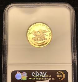 1995 W Gold $5 Civil War Comm. US Vault Collection Limited Mintage NGC PR69DCAM