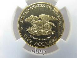 1995w Civil War $5.00 Gold Commemorative Rare NGC PF 70 Ultra Cameo #c493