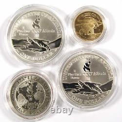 1996 Atlanta Olympic Games 4 Coin Commemorative Set SKUCPC2959