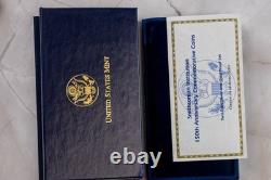 1996 Smithsonian 150th Anniv. 2-Coin Gold & Silver Proof Set withCOA