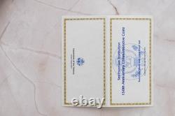 1996 Smithsonian 150th Anniv. 2-Coin Gold & Silver Proof Set withCOA