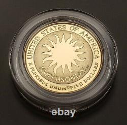 1996 Smithsonian Commemorative Gold and Silver Coin Set US Mint SKU-G1905