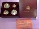 1996 Us Olympic Coins Of The Atlanta Games 4 Coin Proof Set Withgold Coin B42. E