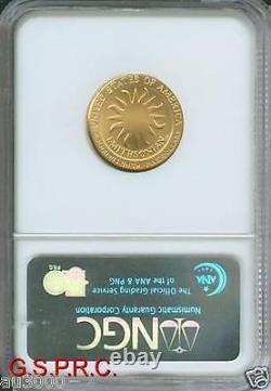 1996-W $5 SMITHSONIAN NGC GRADED MS70 MS-70 GOLD Commemorative COIN