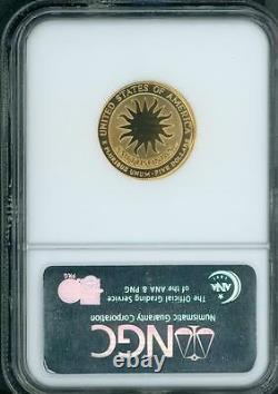 1996-w $5 Gold Commemorative Smithsonian Ngc Pr69 Pr-69 Cameo Proof Pf69