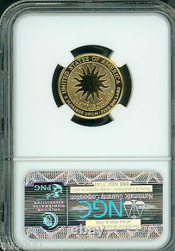 1996-w $5 Gold Commemorative Smithsonian Ngc Pr70 Pr-70 Proof Pf70 Cameo