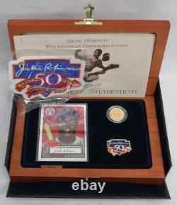 1997 W Gold Proof $5 Jackie Robinson Legacy Commemorative Set